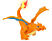 JAZWARES Pokémon Flame & Flight Deluxe - Glurak & Pikachu - Interaktive Spielfigur (Mehrfarbig)