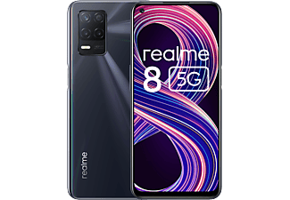 REALME 8 5G 4/64 GB DualSIM Fekete Kártyafüggetlen Okostelefon ( RMX3241 )