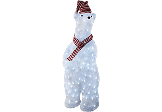 EMOS kültérre és beltérre, LED karácsonyi medve, 80 cm, 160 LED, hideg fehér (DCFC04) ()