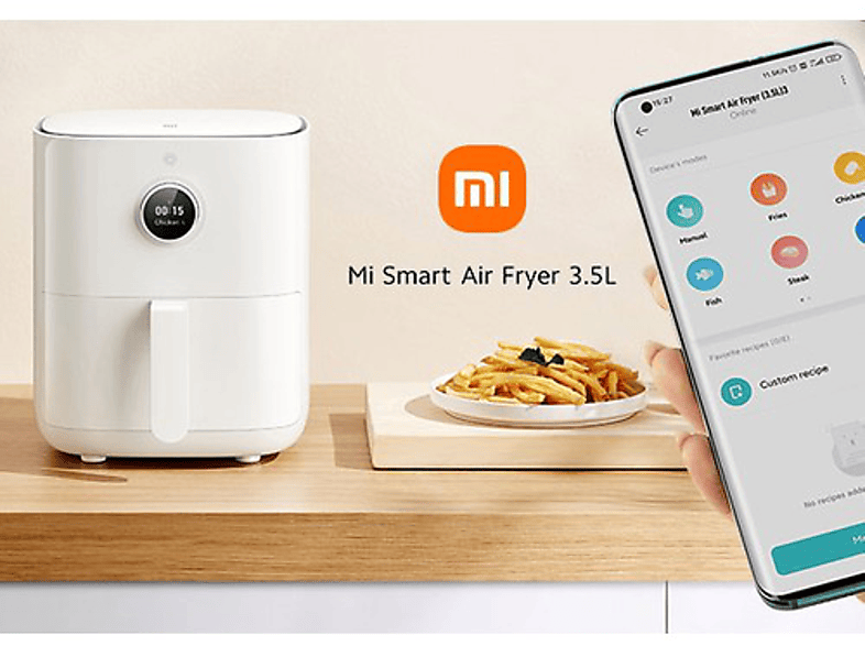 XIAOMI Mi Smart Air Fryer Yağsız Fritöz Beyaz_6