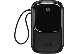 BASEUS Qpow Digital Display 20000mAh 20W Taşınabilir Şarj Cihazı Siyah
