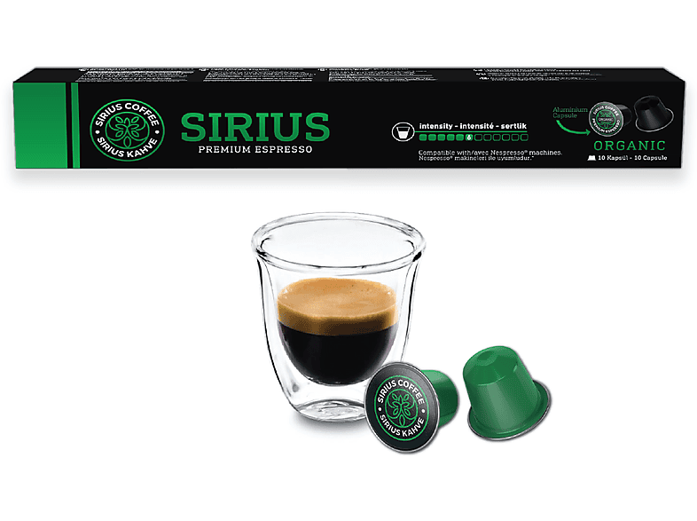 SIRIUS Premium 8 Organic Nespresso Uyumlu Kapsül Kahve_2