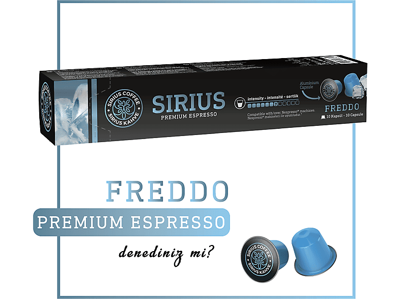 SIRIUS Premium Freddo Nespresso Uyumlu Kapsül Kahve_2