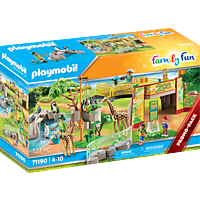 PLAYMOBIL 71190 Erlebnis-Zoo Spielset, Mehrfarbig
