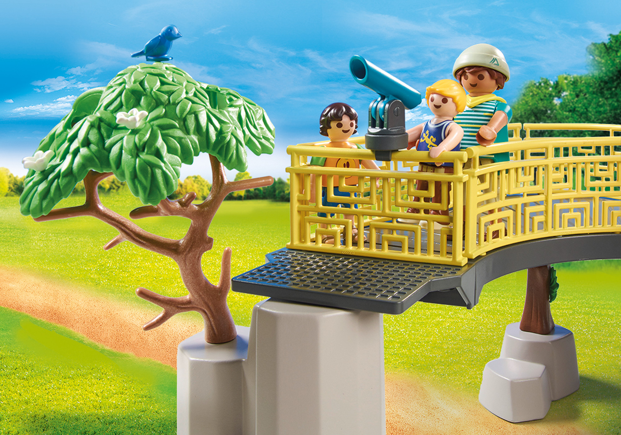PLAYMOBIL 71190 Erlebnis-Zoo Spielset, Mehrfarbig