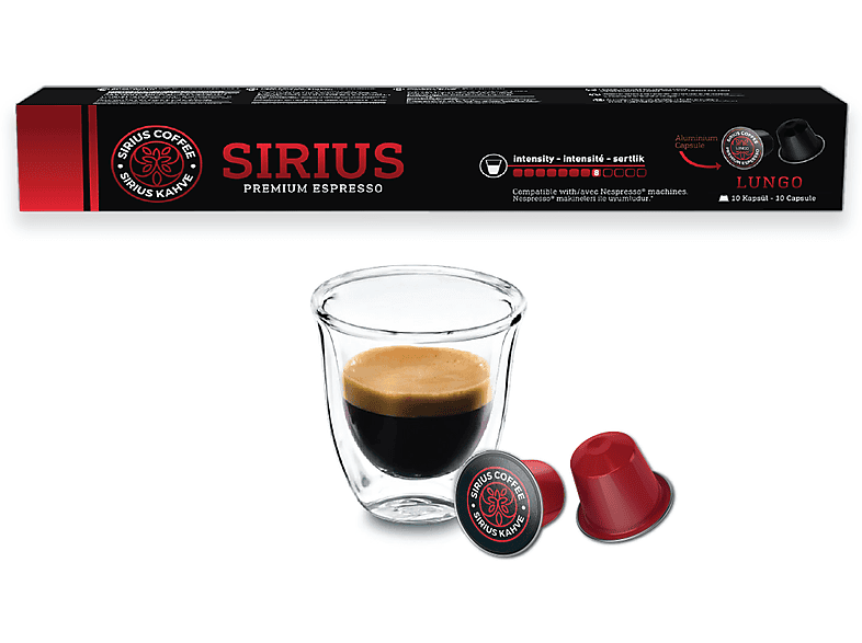 SIRIUS Premium Kapsül Kahve 6 Lungo Nespresso Uyumlu_3