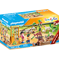 PLAYMOBIL 71191 Streichelzoo Spielset, Mehrfarbig