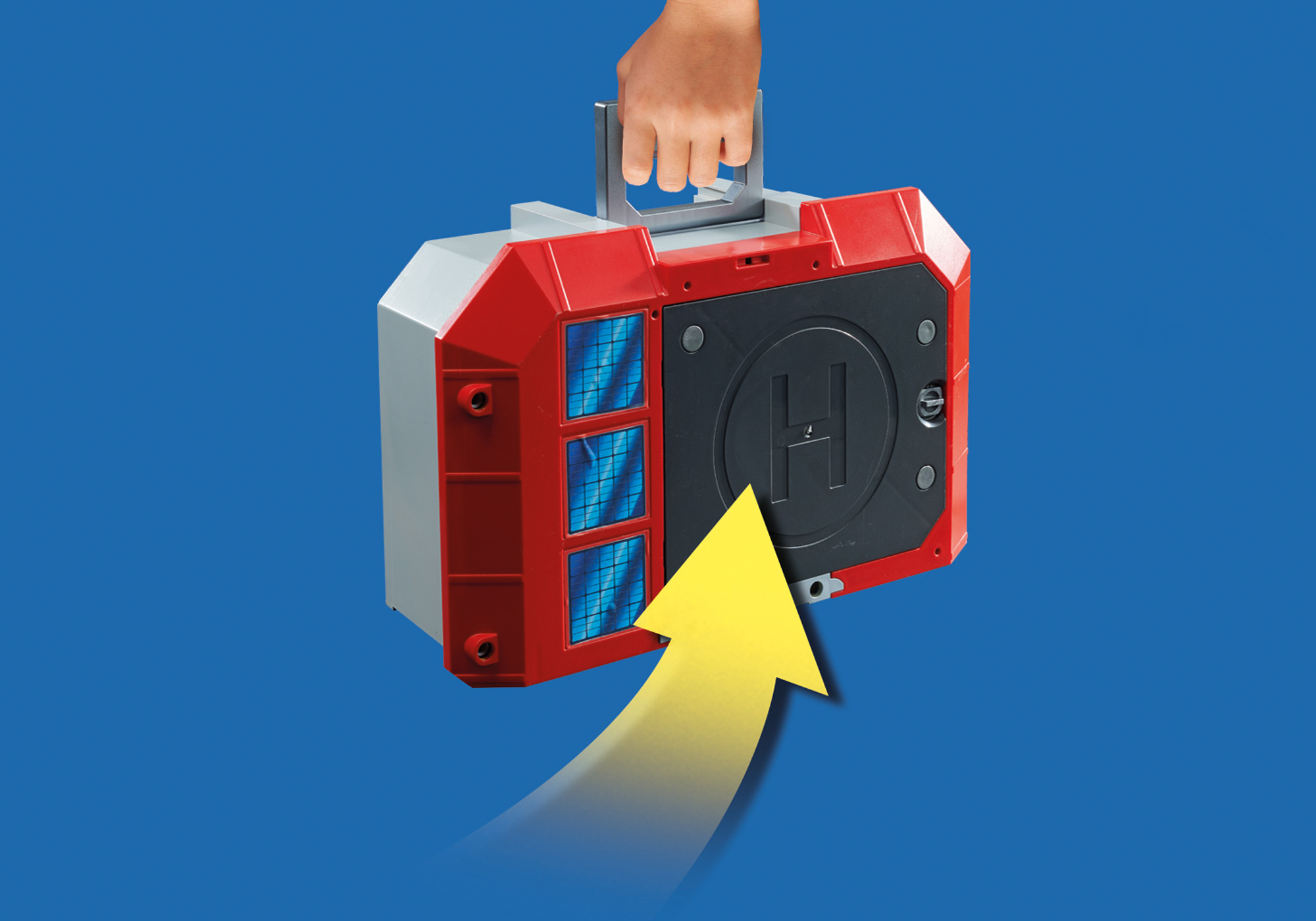 PLAYMOBIL 71193 Mitnehm-Feuerwehrstation Spielset, Mehrfarbig