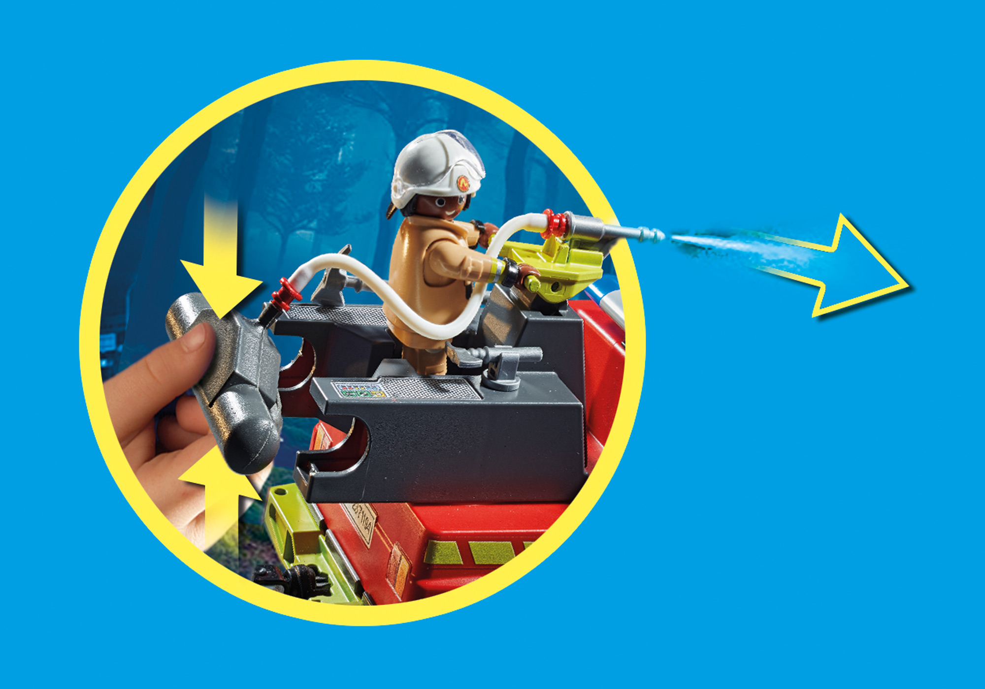 PLAYMOBIL 71194 Feuerwehr-Löschtruck Spielset, Mehrfarbig