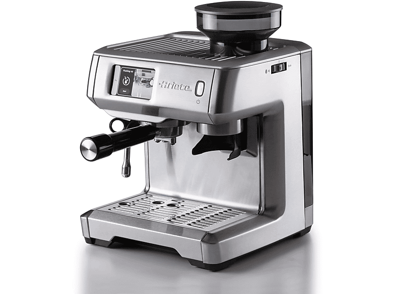Macchina Caffè Ariete Espresso Metal CON Macina, 1600 W,