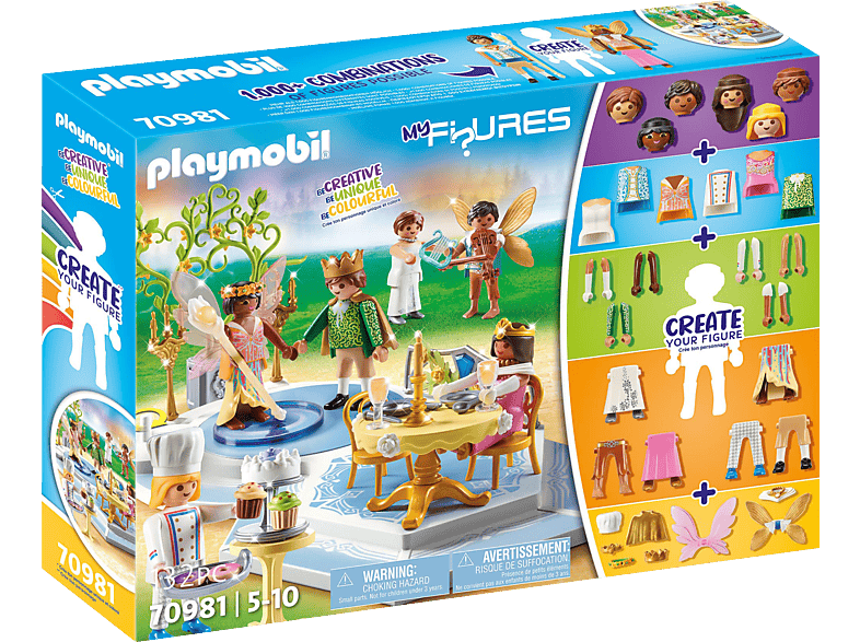 PLAYMOBIL 70981 My Figures: The Magic Dance Spielset, Mehrfarbig