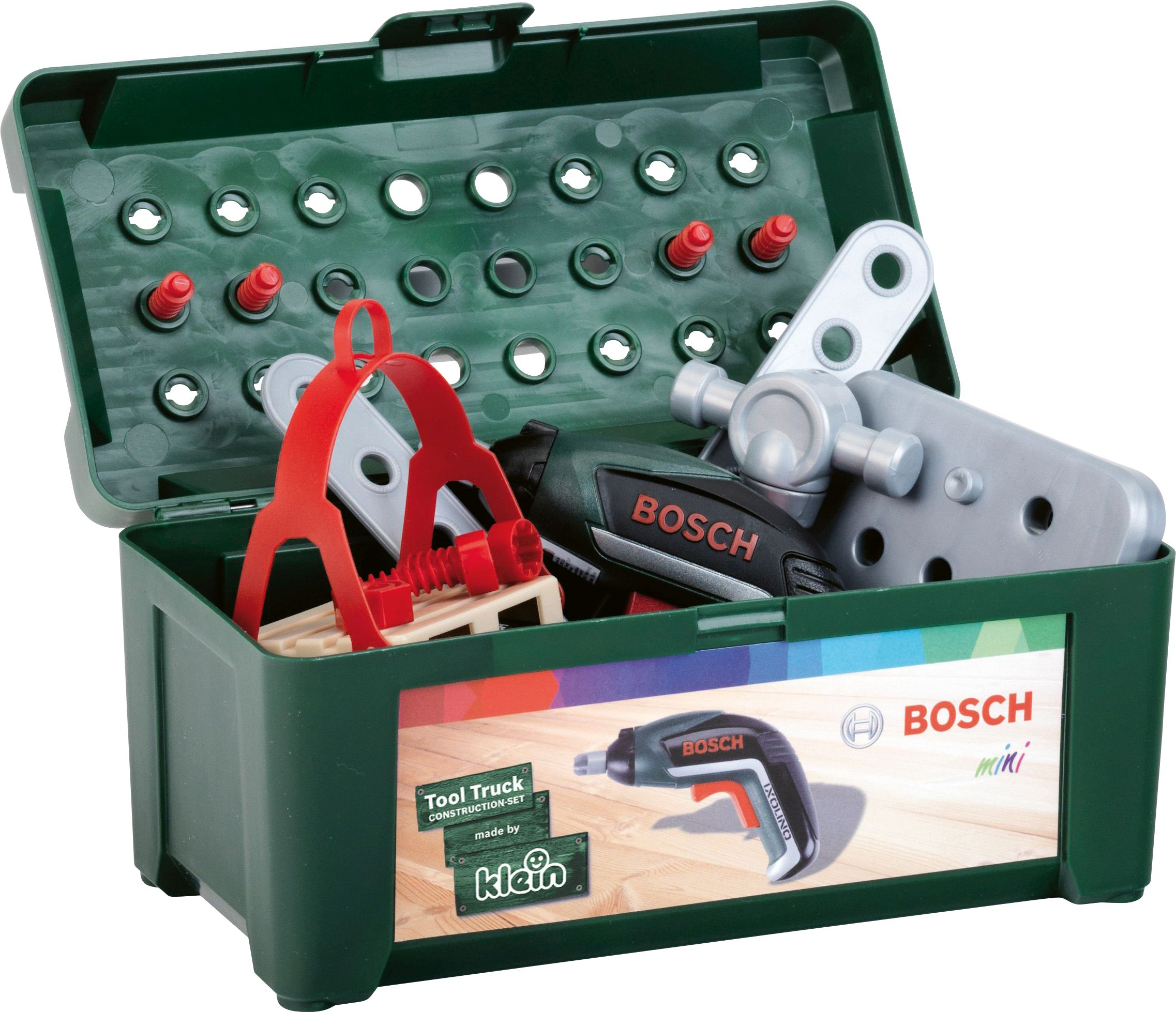 BOSCH Bosch Schraubtruck Set + Mehrfarbig Ixolino Rollenspielzeug