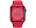 APPLE Watch S8 GPS, 41mm (PRODUCT) RED alumíniumtok, piros sportszíj (MNP73CM/A)