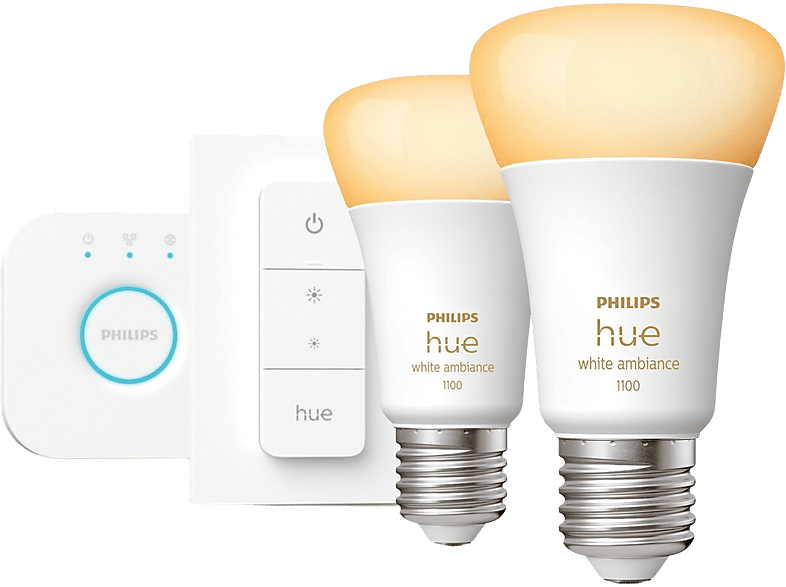 Derde voelen ontsnappen PHILIPS HUE ambiance starterkit E27 Wit kopen? | MediaMarkt