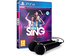 Lets Sing 2023 inklusive 2 mikrofoner PlayStation 4 