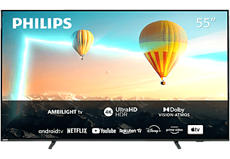 PHILIPS PUS8007 55'' LED 4K UHD Android-TV med Ambilight (55PUS8007/12)