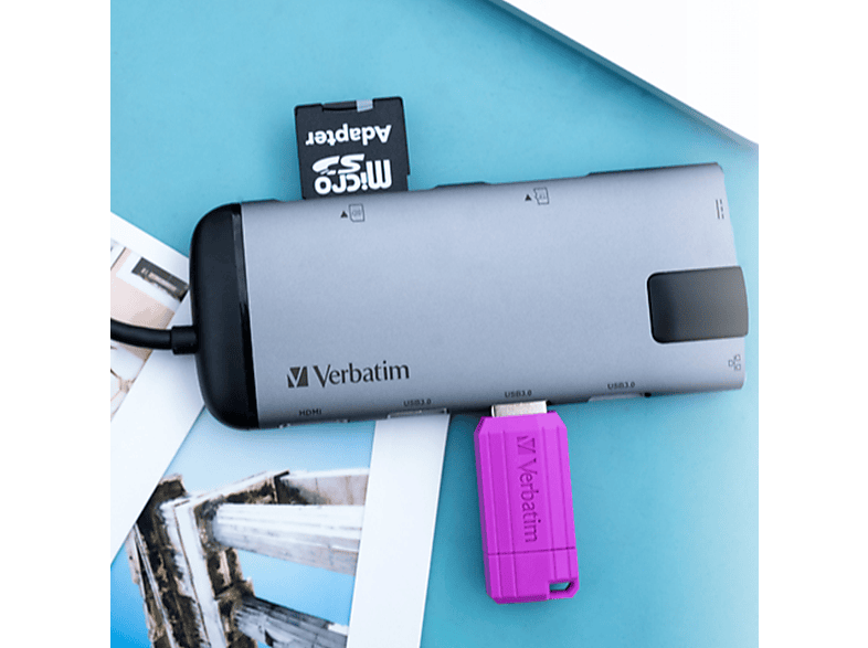 VERBATIM 128GB Pro Adaptörlü MiroSD Hafıza Kartı_2