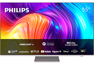 PHILIPS PUS8807 The One 55'' LED 4K UHD Android-TV med Ambilight (55PUS8807/12)