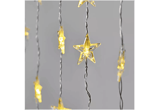 EMOS beltéri, LED karácsonyi fényfüggöny – csillagok, 120x90 cm, 20 LED, meleg fehér (DCGW01) ()
