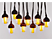 EMOS kültéri és beltéri, LED fényfüzér – 10× party égő, 4,5 m, 16 LED, vintage (DCPV01) ()