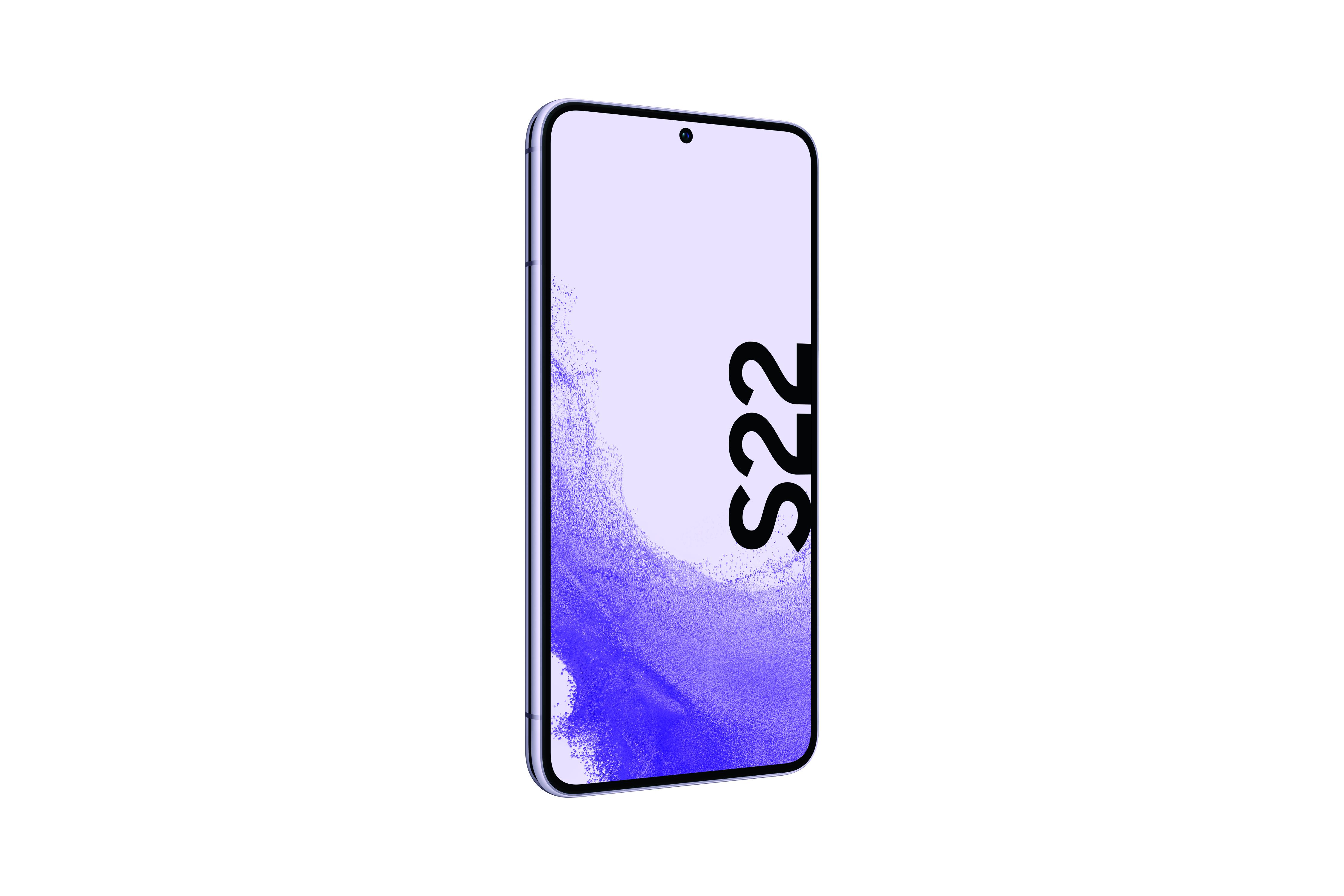 128 Galaxy Bora Dual Purple SAMSUNG SIM S22 GB 5G