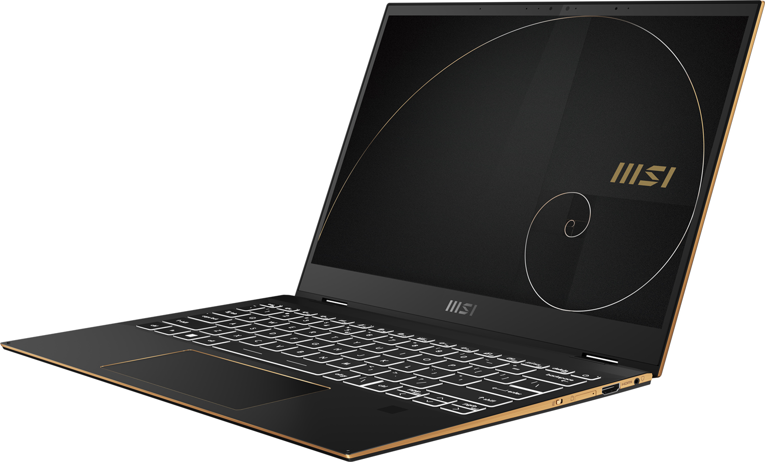 MSI Professionele laptop Summit E13FlipEvo A12MT Intel Core i5-1240P (A12MT-005BE)