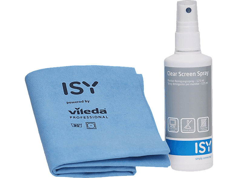 Spray limpiador - ISY ICL-4000-1, Pantallas, 125 ml