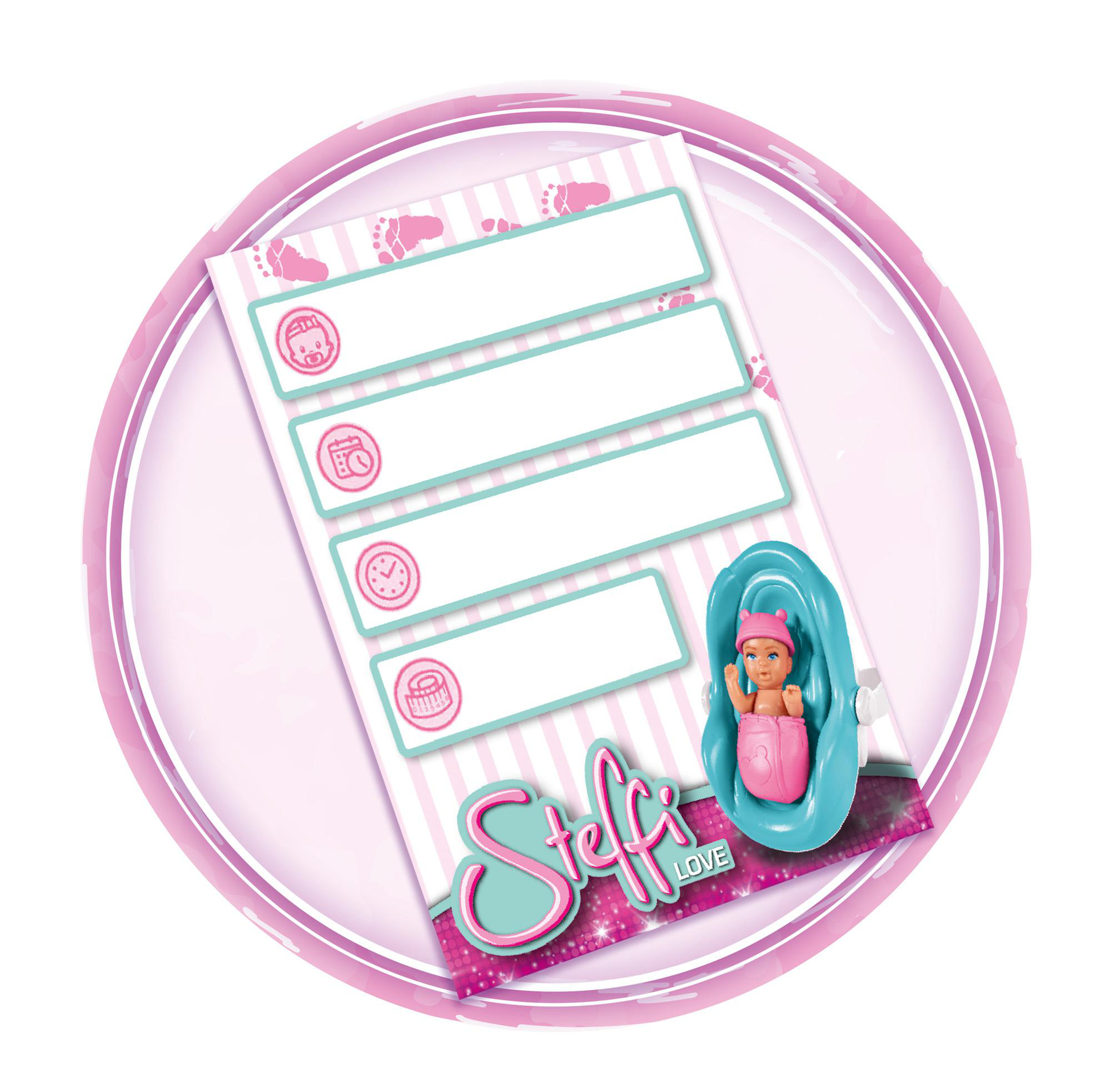 SIMBA TOYS Steffi Love Babyglück Spielzeugpuppe Mehrfarbig