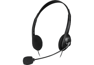 SPEED LINK Accordo fejhallgató mikrofonnal, 3,5mm jack, fekete (SL-870003BK)