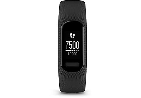 Pulsera de actividad - Garmin Vívosmart 5, Pantalla OLED, Bluetooth, Frecuencia cardíaca, Talla S/M, Negro