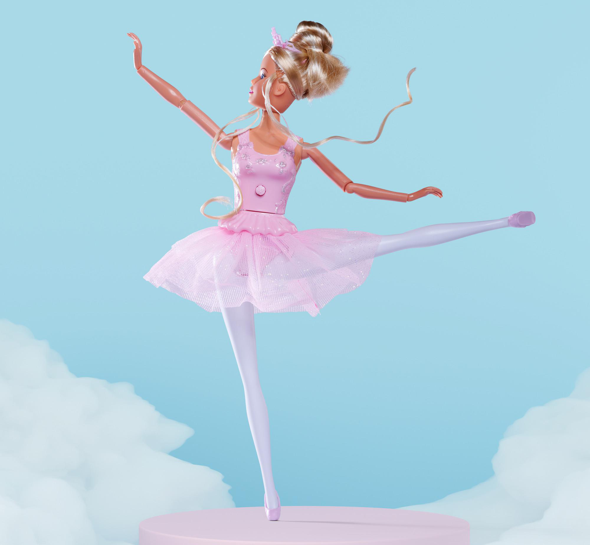 Mehrfarbig TOYS Steffi Dancing Love Spielzeugpuppe Ballerinas SIMBA