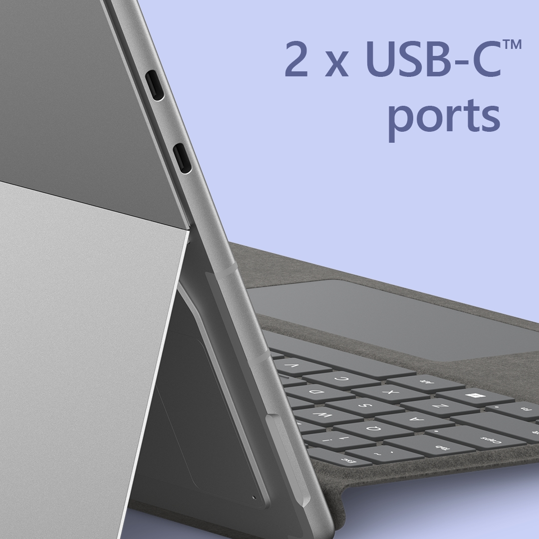MICROSOFT Surface Pro 9 5G - 13 Zoll - Microsoft® - Microsoft SQ® 3-Prozessor - 8 GB - 256 GB - Qualcomm Adreno™ Onboard Graphics - Windows 11 Home