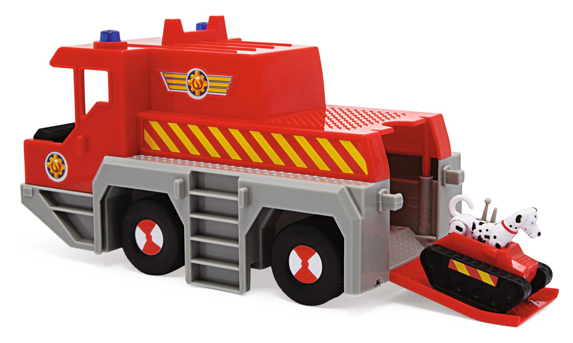 SIMBA TOYS Feuerwehrmann Rettungskran 2-in-1 Mehrfarbig Sam Spielzeugauto