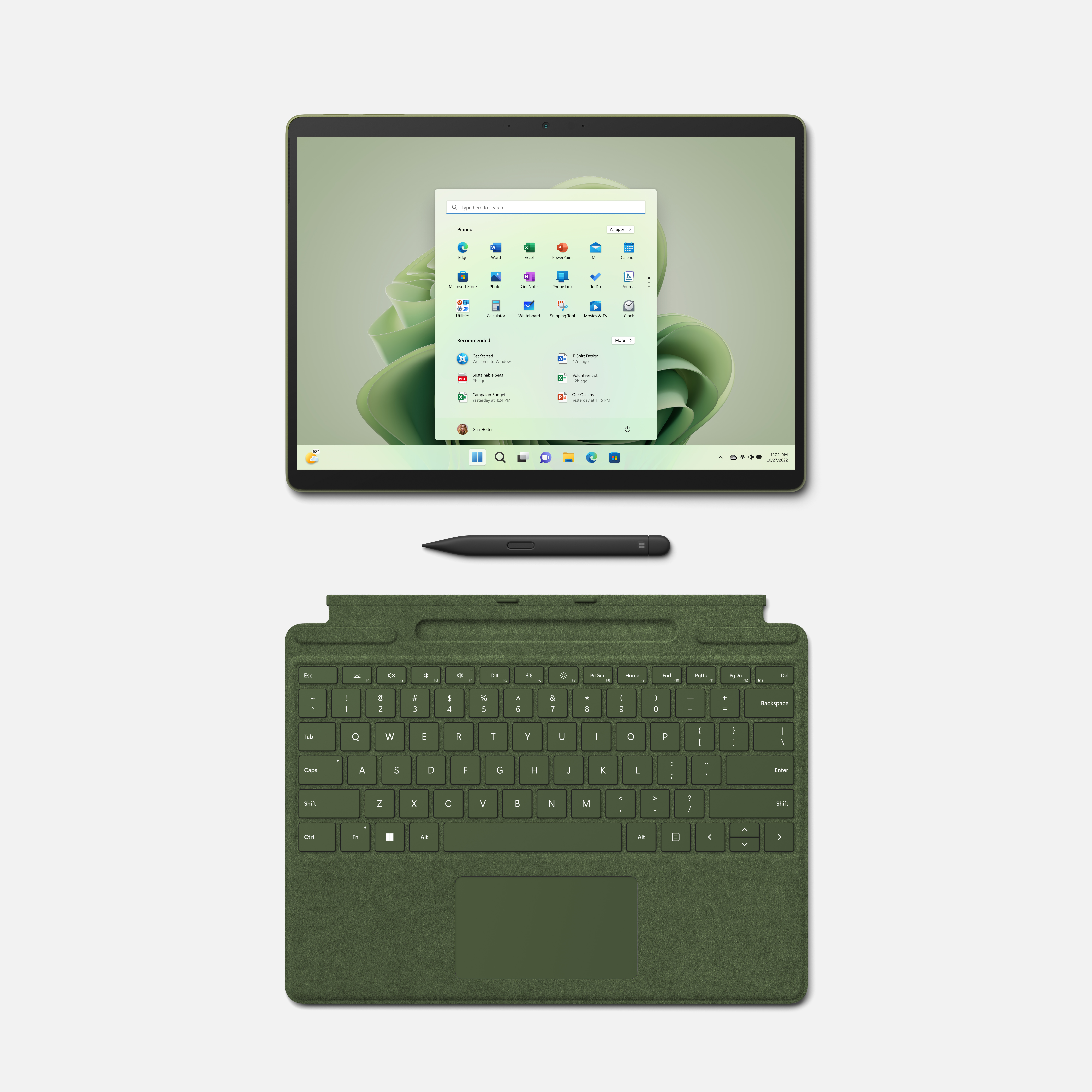 MICROSOFT Surface Pro 9 - 13 Zoll - Intel® Core™ i5 i5-1235U (evo) - 8 GB - 256 GB - Intel® Iris® Xᵉ - Windows 11 Home
