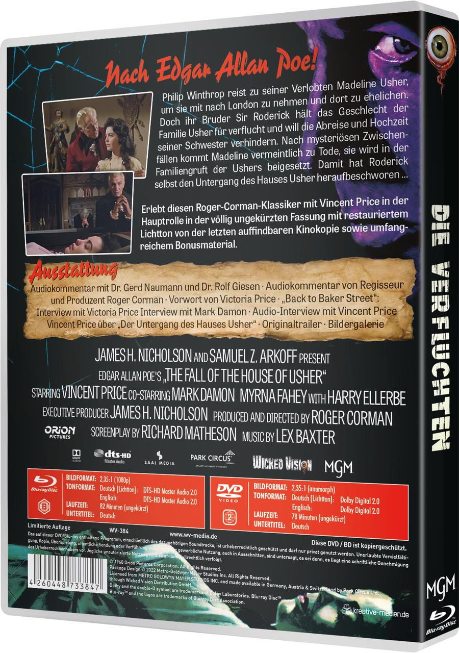 DVD-Cover mit deutschem Text. Enthält ein Filmplakat. Schwarz und Weiß. Der Hintergrund ist weiß.