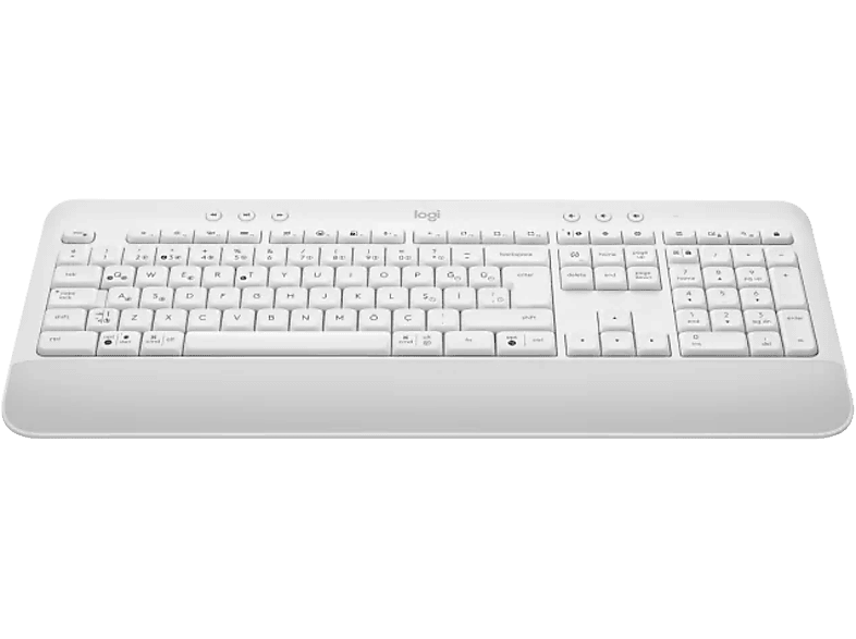 LOGITECH Signature K650 Tam Boyutlu Kablosuz Türkçe Q Klavye - Beyaz_1