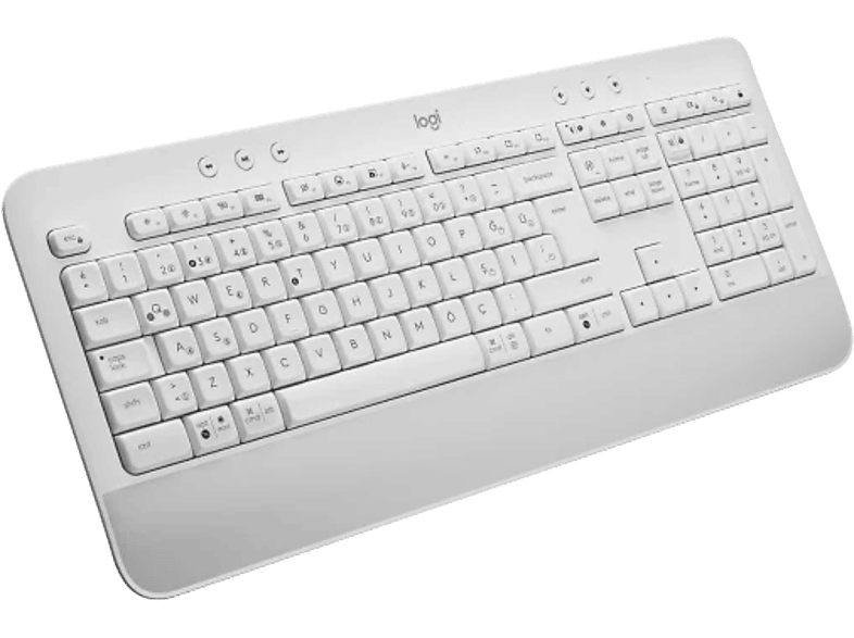 LOGITECH Signature K650 Tam Boyutlu Kablosuz Türkçe Q Klavye - Beyaz_2