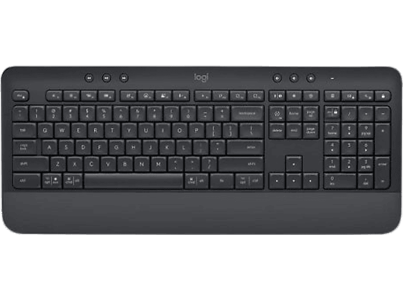 LOGITECH Signature K650 Tam Boyutlu Kablosuz Türkçe Q Klavye - Siyah