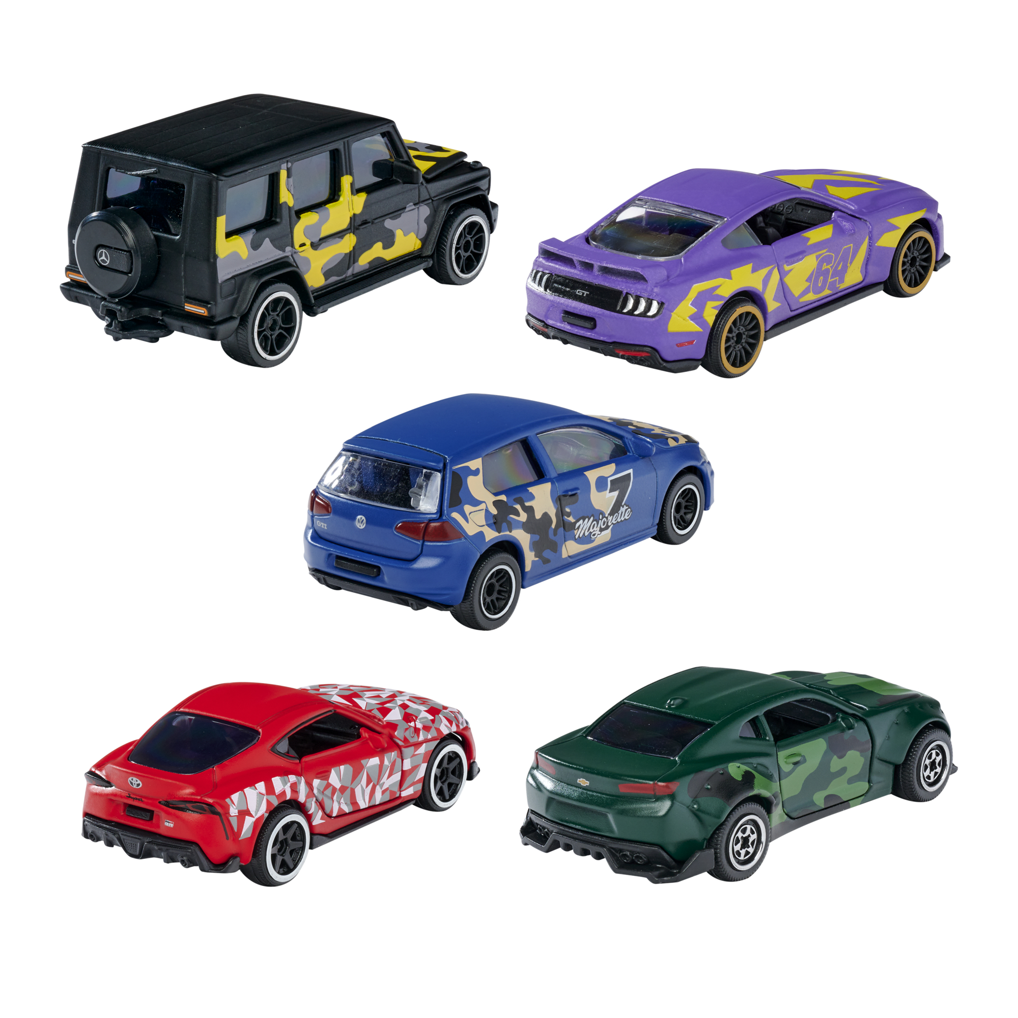 MAJORETTE 5 Spielzeugauto 8, Limitierte Geschenkset Mehrfarbig Teile Edition