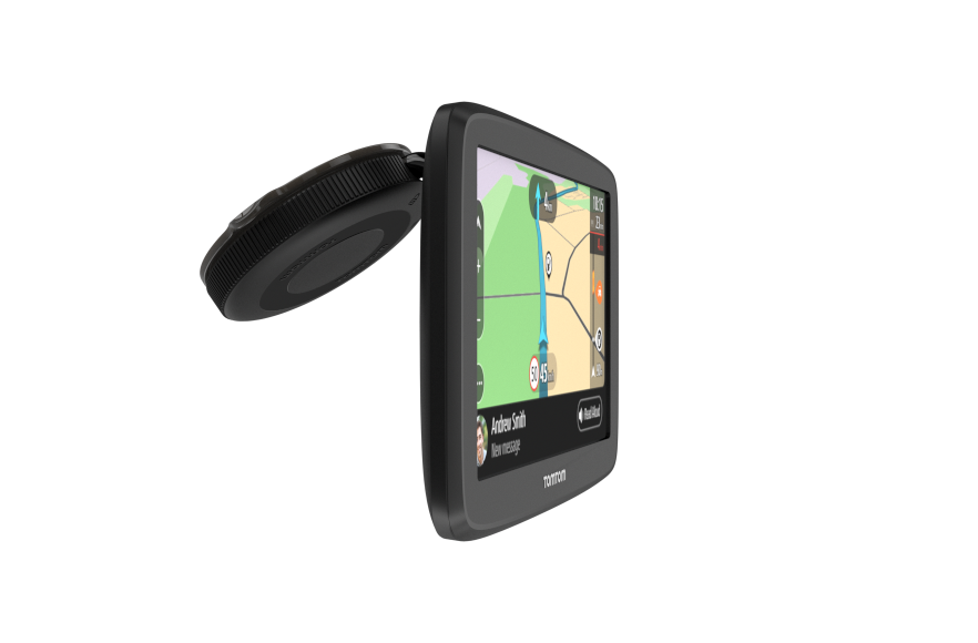 TomTom GPS-Gerät mit Karte und Navigation.