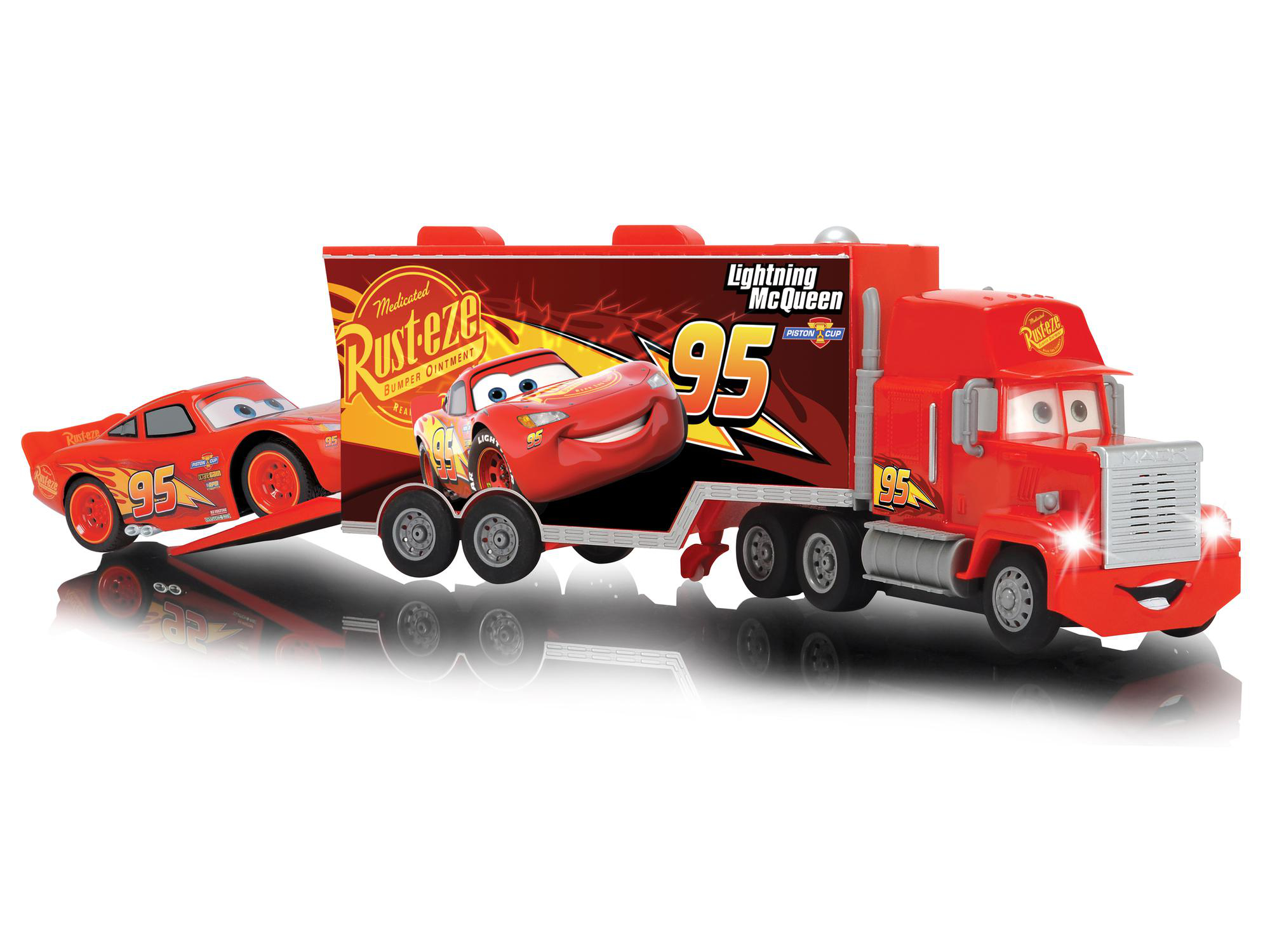 JADA R/C Cars Turbo Mack Truck R/C Spielzeugauto, Mehrfarbig
