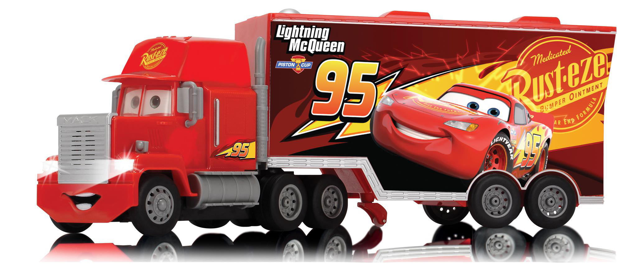 JADA R/C Cars Turbo Mack Truck R/C Spielzeugauto, Mehrfarbig