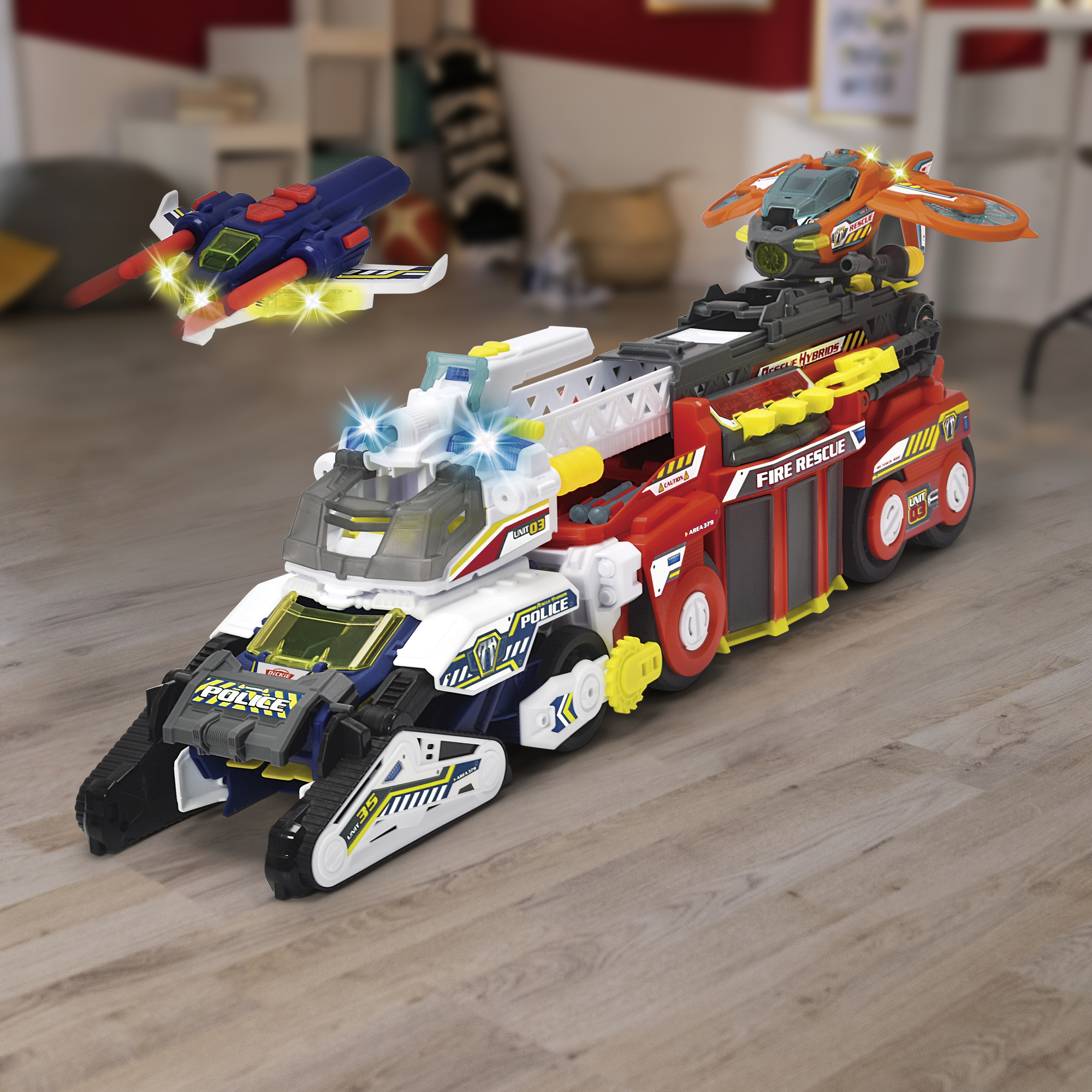 Bot Mehrfarbig Spielzeugauto DICKIE-TOYS Police