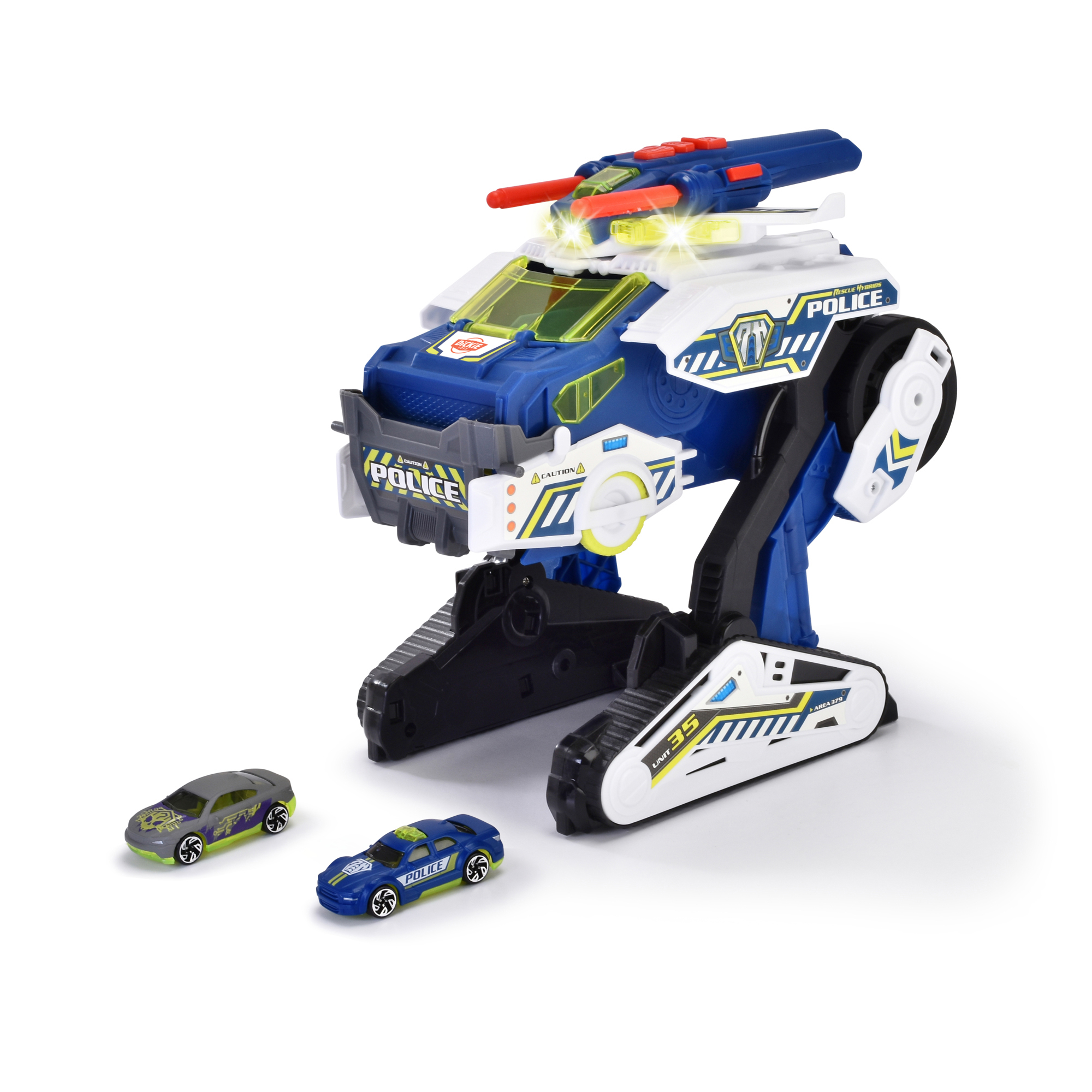 Police Spielzeugauto Bot DICKIE-TOYS Mehrfarbig