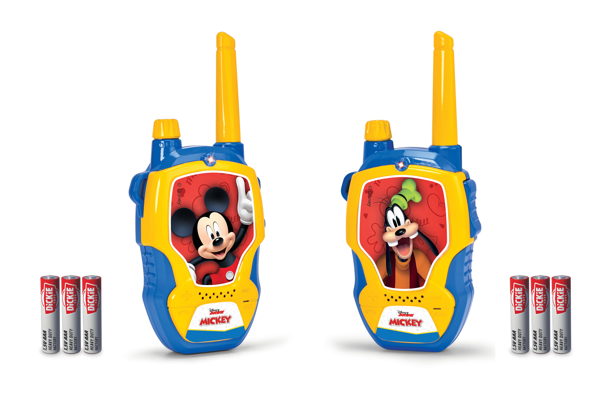 JADA Walkie Blau/Gelb Talkie Mickey Walkie-Talkie