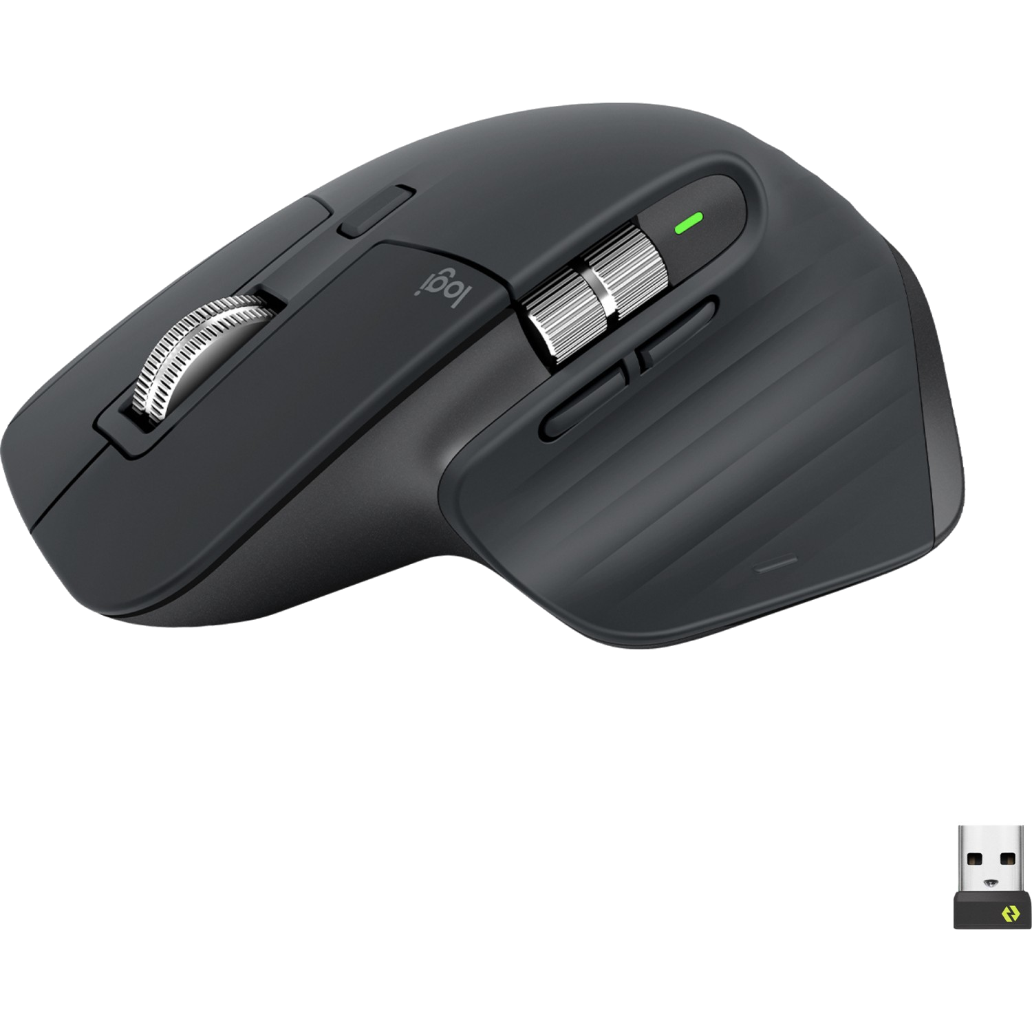 MX Master 3S Performans 8000 DPI Optik Sensörlü Sessiz Kablosuz Mouse - Siyah