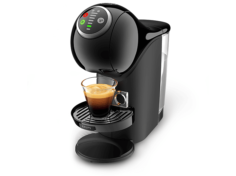 KRUPS PICCOLO XS NESCAFE DOLCE GUSTO MACCHINA CAFFE ESPRESSO CAPSULE ROSSO  NERO