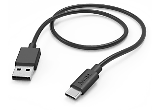 HAMA FIC E3  USB-A-USB Type-C kábel, 1 méter, fekete (201594)