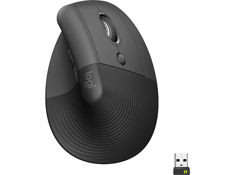 LOGITECH Lift Sessiz Kablosuz Ergonomik Dikey Mouse - Siyah