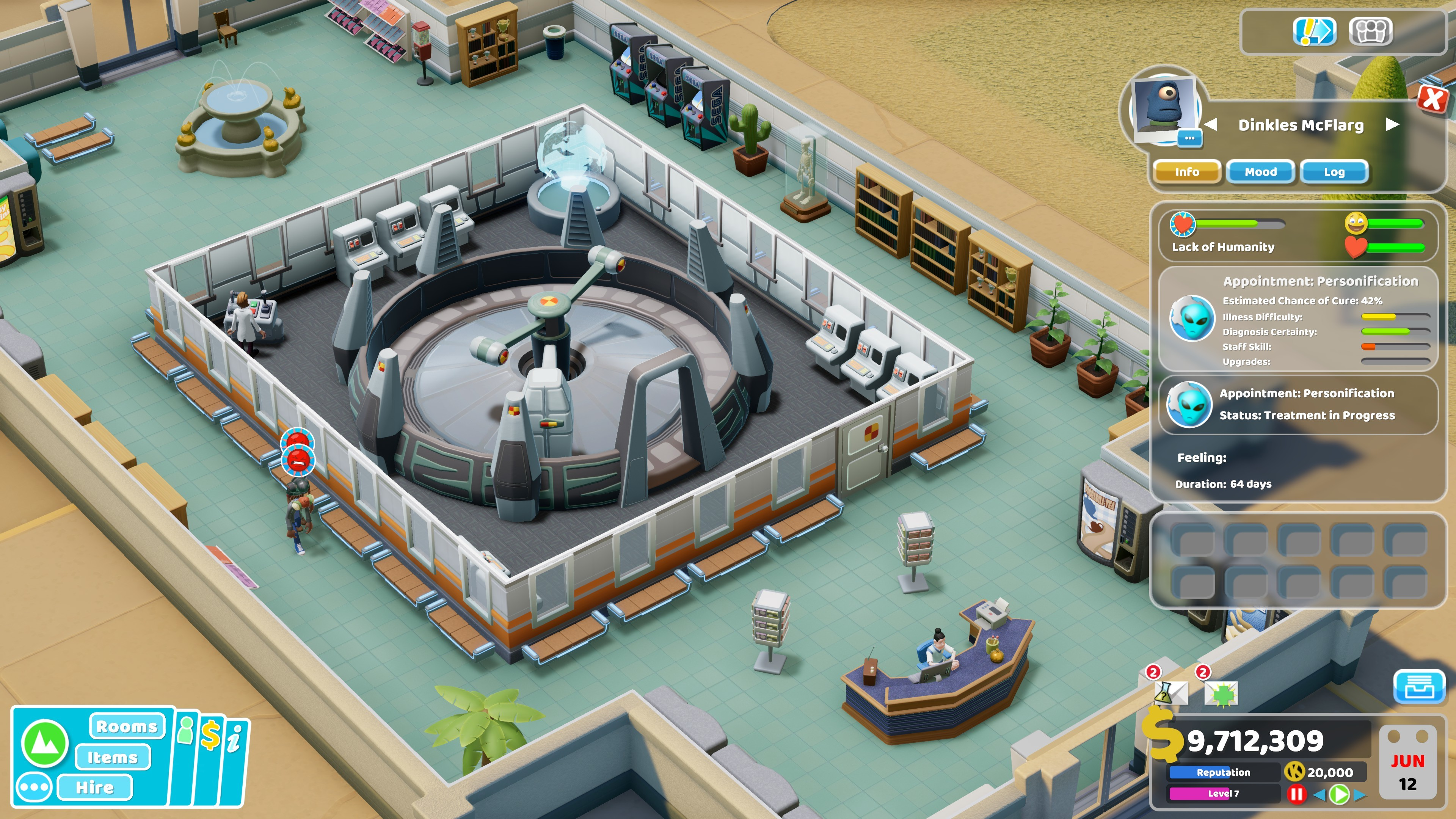 Two Point Hospital (CiaB) - Nintendo Switch - Deutsch